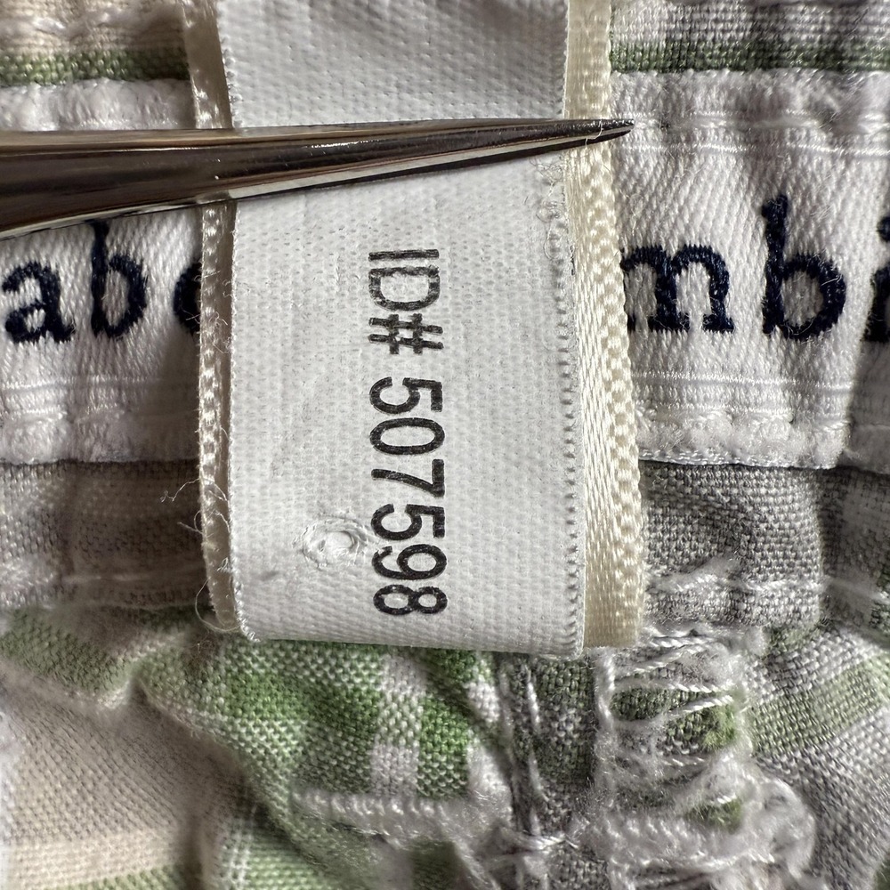 Y2K Abercrombie Girls Bermuda Shorts 12 Y2K Cotton Preppy Old Money 2000s - Picture 11 of 14